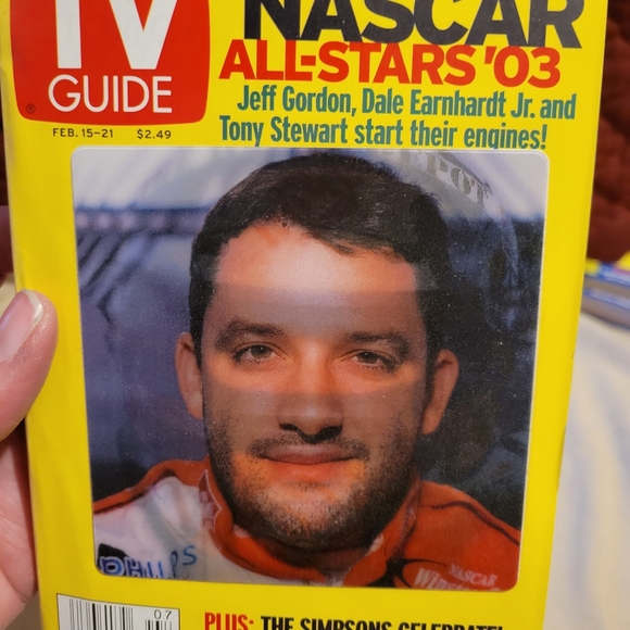 Nascar all stars 2003 TV Guides full set of 3 - Picture 2 of 5